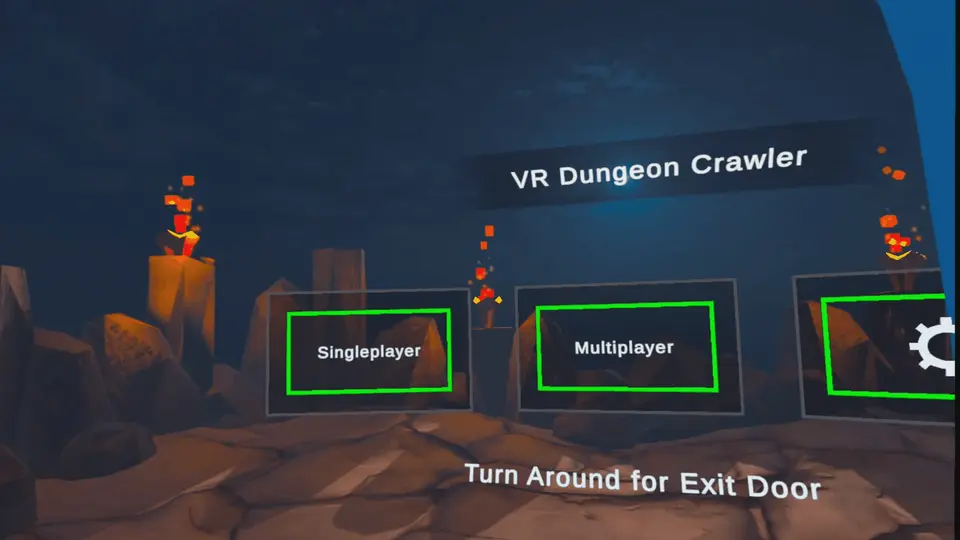 Modular options menu UI