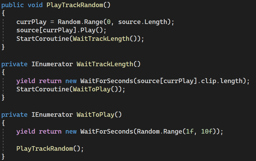 Music tracks