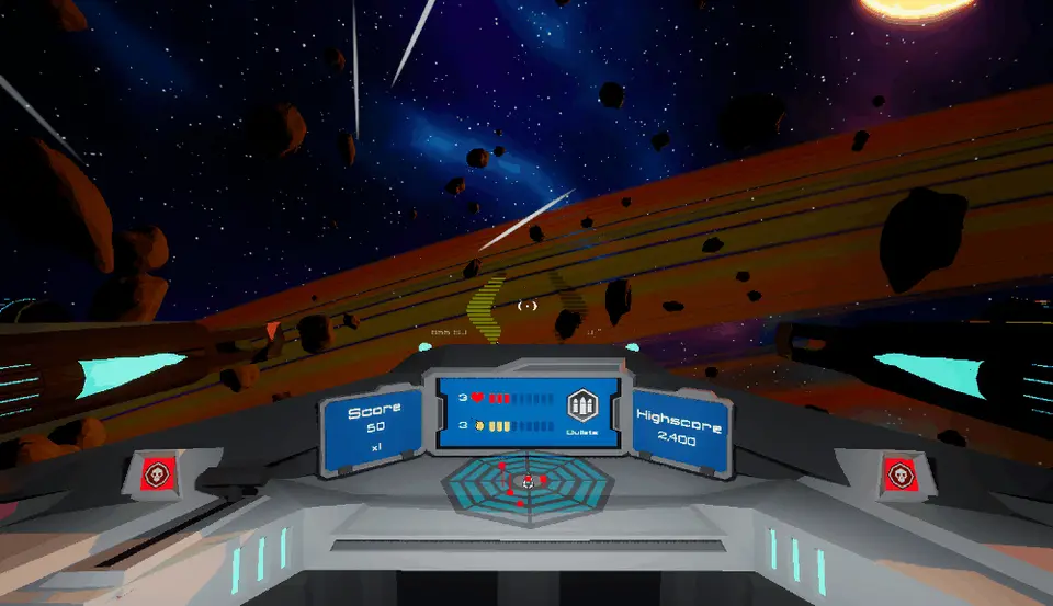 Untitled Space Shooter gameplay