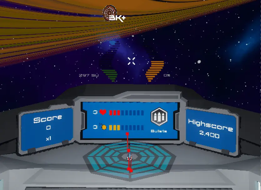 Ship Frontal HUD